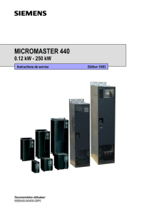 micromaster 440 - Siemens Support