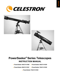PowerSeeker Series Telescopes