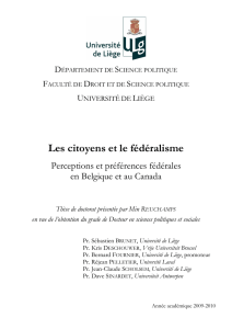 Min Reuchamps, Thèse de doctorat, 2010 - BICTEL ULg