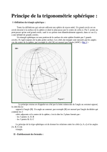 Trigonométrie sphérique