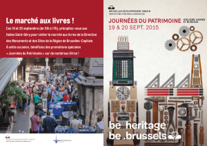 JDP 2015 Programme - Monuments et sites