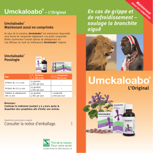 Umckaloabo - Schwabe Pharma AG