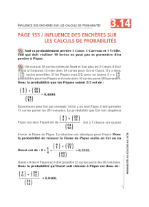 page 155 / influence des enchères sur les calculs de