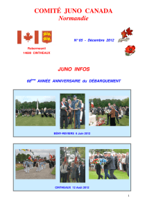 Bulletin à Télécharger - Comité Juno Canada Normandie