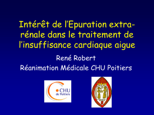 EER et insuffisance cardiaque aiguë - R. Robert