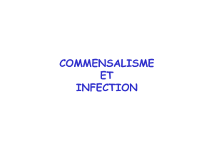 Microbiologie 2 (commensalisme et infection)