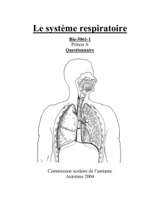 Le système respiratoire Bio-5061-1