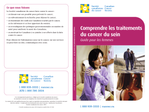 Comprendre les traitements du cancer du sein : Guide pour les