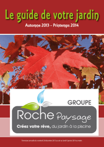 Automne 2013 - Printemps 2014