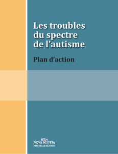 Plan d`action sur les troubles du spectre de l`autisme