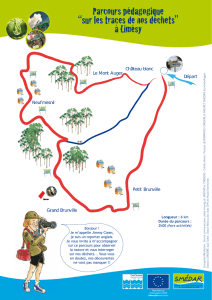 Parcours pédagogique “sur les traces de nos déchets” à Limésy