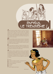 Papyrus, le trentième