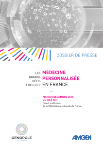 médecine personnalisée en france