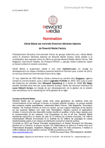 Nomination - Reworld Media