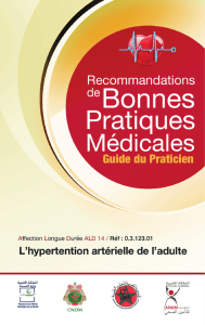 Guide du Praticien - Société Marocaine de Néphrologie