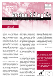 Action Réfugiés - Aide aux Personnes Déplacées
