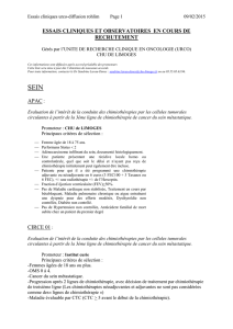 2015 01 29 essais cliniques et observatoires en cours de recrutement