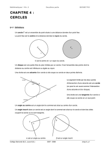 chapitre 4 : cercles