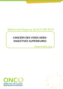 Référentiel Régional de RCP (RR-RCP) - Onco Nord-Pas-de