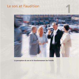 Le son et l`audition - Hearing aids from Widex