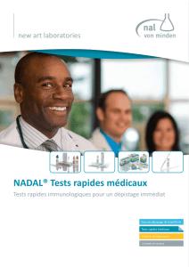 NADAL® Tests rapides médicaux
