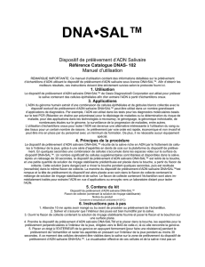 DNA•SAL - Oasis Diagnostics