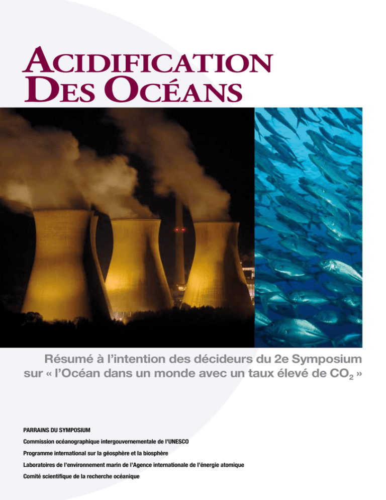 Acidification Des Océans