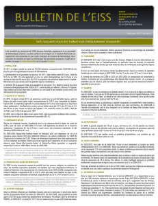 Bulletin de l`EISS, no. 8, septembre 2013