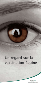Un regard sur la vaccination équine