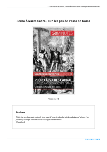 Read Book / Pedro Álvares Cabral, sur les pas de Vasco de Gama