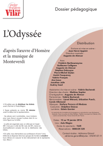 L`Odyssée - Atelier Théâtre Jean Vilar