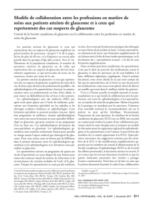Modèle de collaboration entre les professions en matière de soins