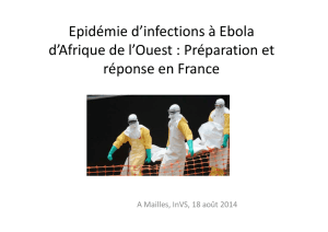 Epidémie d`infections à Ebola d`Afrique de l`Ouest