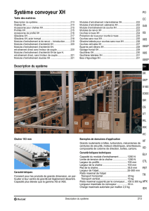 Système convoyeur XH