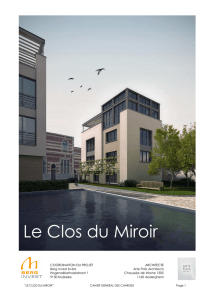 Clos du Miroir Algemeen lastenboek frans