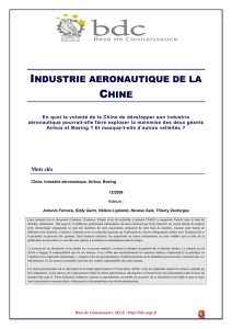 Industrie aéronautique de la Chine