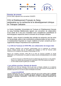 Dossier de presse - (CHU) de Toulouse