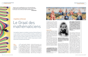 Le Graal des mathématiciens - Institut de Mathématiques de Marseille
