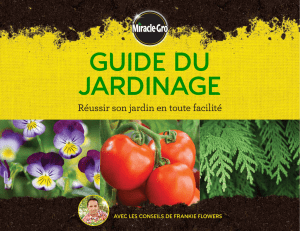 Réussir son jardin en toute facilité