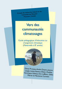 Guide pédagogique - Vers des communautés climatosages