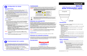 Série H3 ONVIF Mini-dôme IP d`intérieur 3 pouces Guide d