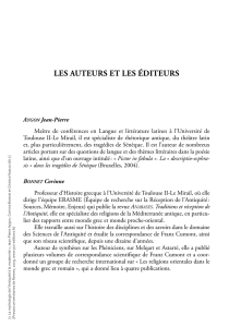 Les auteurs (Fichier pdf, 185 Ko) - Presses Universitaires de Rennes