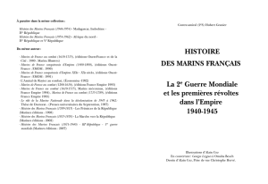 HISTOIRE DES MARINS FRANÇAIS La 2 Guerre