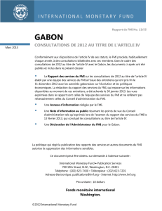 Rapport du FMI No. 13/55