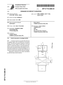 Cavité résonante à couplage facilité - European Patent Office