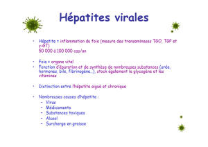 Hépatites virales