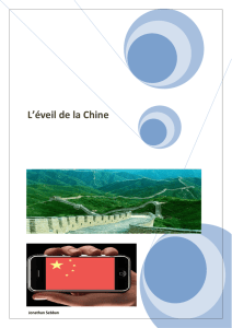 L`éveil de la Chine