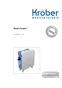Mode d`emploi Kröber O2 - Kröber Medizintechnik GmbH