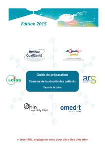 Guide de préparation à la semaine de la