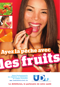 les fruits